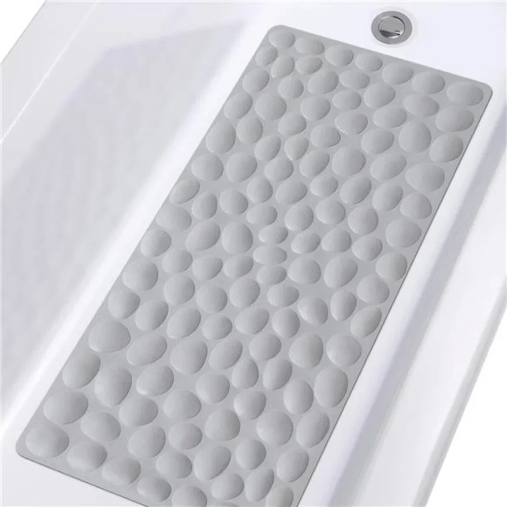 Non-Slip Bathtub Mat OTHWAY Soft Rubber Bathroom Bathmat with Strong Suction